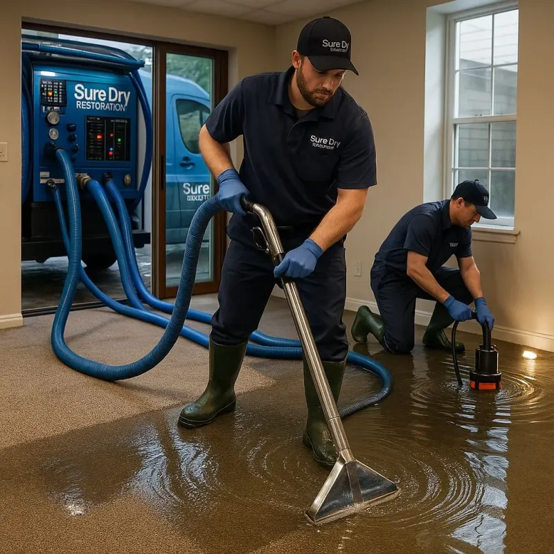 Water Extraction and Removal process in Cartersville, GA